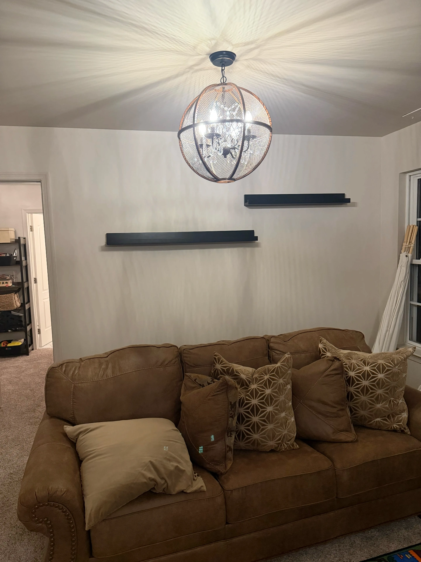 Finished living room project